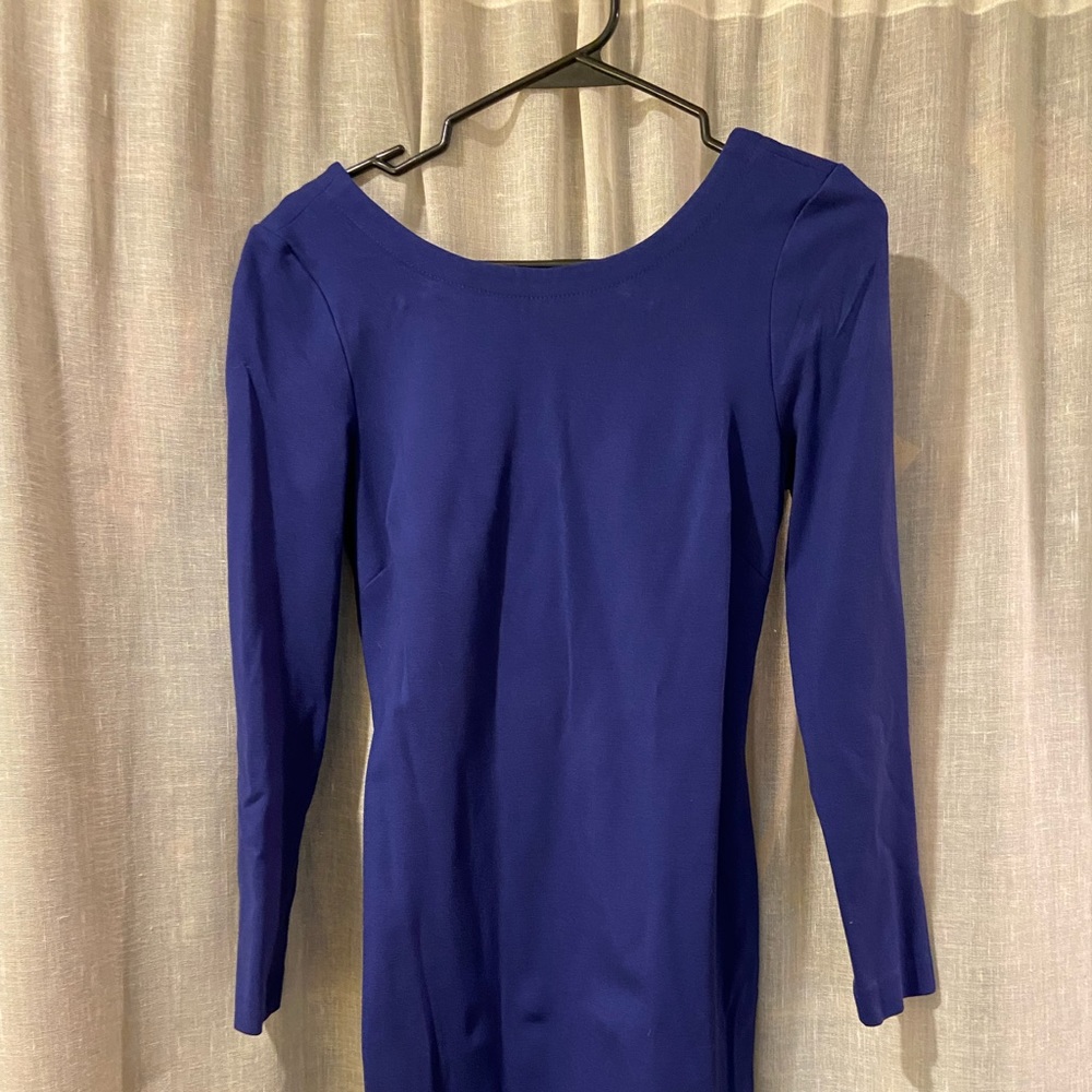 Royal blue Banana Republic dress